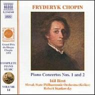 Chopin - Piano Music vol. 14 - Piano Concertos Nos.1 & 2 | Naxos 8554540