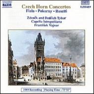 Czech Horn Concertos | Naxos 8550459