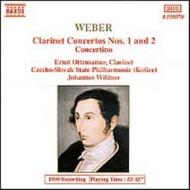 Weber - Clarinet Concertos Nos.1 & 2 | Naxos 8550378