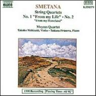 Smetana - String Quartets Nos.1 & 2 | Naxos 8550379