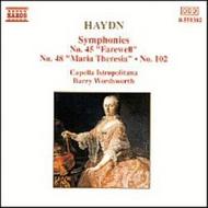 Haydn - Symphonies 45, 48 & 102 | Naxos 8550382