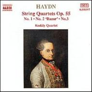Haydn - String Quartets Op.55 | Naxos 8550397