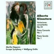 Ginastera - Variaciones concertantes, Piano Concerto No.1, Piano Sonata No.1 | Arte Nova 74321592182