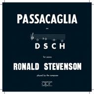 Stevenson - Passacaglia on DSCH for Piano | APR APR5650
