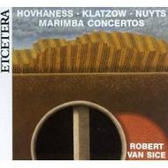 Hovhaness / Klatzow / Nuyts - Marimba Concertos | Etcetera KTC1085
