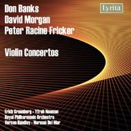 Fricker / Morgan / Banks - Violin Concertos | Lyrita SRCD276