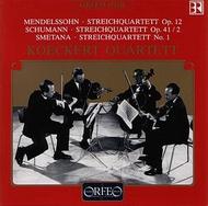 Koeckert Quartet play Mendelssohn, Schumann & Smetana