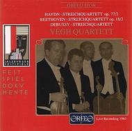 Vegh Quartet play Beethoven, Debussy & Haydn | Orfeo - Orfeo d'Or C361941