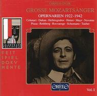 Mozart - Opera Arias Volume 1 : 1922-1942