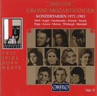 Mozart - Opera Arias Volume 5 : 1972-1983 | Orfeo - Orfeo d'Or C394501