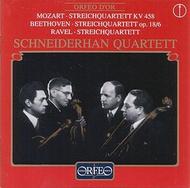 Schneiderhan Quartet play Beethoven, Mozart & Ravel