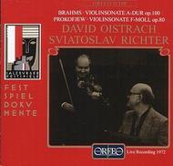 Oistrakh / Richter - Brahms & Prokofiev | Orfeo - Orfeo d'Or C489981