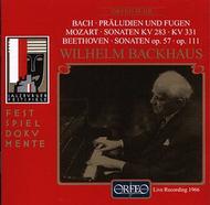 Backhaus plays Bach, Mozart & Beethoven