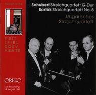 The Hungarian String Quartet play Bartok & Schubert | Orfeo - Orfeo d'Or C604031