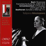 Tatiana Nikolayeva plays Bach, Beethoven & Shostakovich