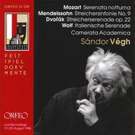 Sandor Vegh conducts Dvorak, Mendelssohn, Mozart & Wolf