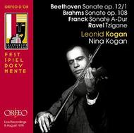 Beethoven, Brahms, Franck, Ravel - Violin Sonatas