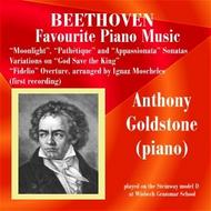 Beethoven - Favourite Piano Sonatas  | Divine Art DDA25029