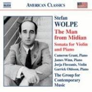 Wolpe: The Man from Midian / Violin Sonata | Naxos - American Classics 8559265