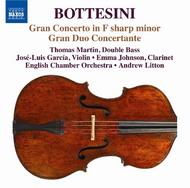 Bottesini - Grand Concerto in F sharp minor, Gran Duo Concertante | Naxos 8570397