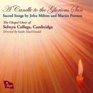 A Candle to the Glorious Sun: Sacred Songs by Milton & Peerson | Regent Records REGCD268