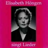 Elisabeth Hongen singt Lieder | Preiser PR90356