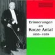Erinnerungen an Kocze Antal