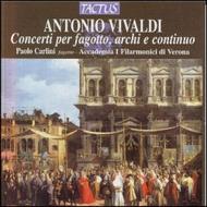 Vivaldi - Concerti per fagotto, archi e continuo | Tactus TC672240