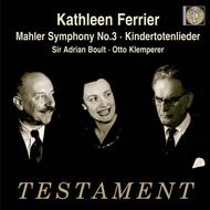 Mahler - Symphony no.3, Kindertotenlieder | Testament SBT21422