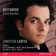 Beethoven - Piano Sonatas Vol.1 | Atma Classique ACD22486
