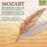 Mozart - Symphonies No.36 & No.38 | Telarc CD80148