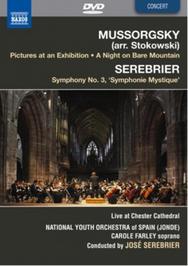 Mussorgsky - Pictures, etc / Serebrier - Symphony No.3 | Naxos - DVD 2110230