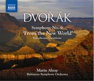 Dvorak - Symphony No.9, Symphonic Variations | Naxos 8570714