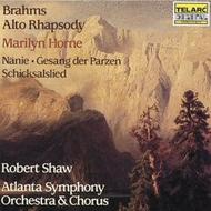 Brahms - Alto Rhapsody, Schicksalslied, etc