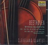 Beethoven - String Quartet Op.18 No.6, String Quartet Op.59 No.1