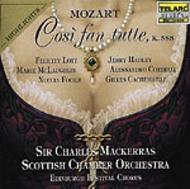 Mozart - Cosi fan tutte (highlights) | Telarc CD80399