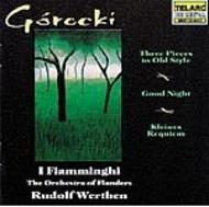 Gorecki - Kleines Requiem, Three Pieces, Good Night | Telarc CD80417