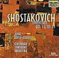 Shostakovich - Symphonies No.1 & No.15  | Telarc CD80572