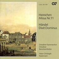 Heinichen - Mass no.11 / Handel - Dixit Dominus | Carus CAR83149