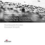 Webern - Orchestral Works | Warner - Elatus 0927498322