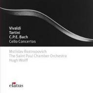 Vivaldi / Tartini / CPE Bach - Cello Concertos | Warner - Elatus 0927498392