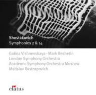 Shostakovich - Symphonies No.2 & No.14   | Warner - Apex 2564613742