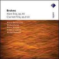 Brahms - Horn Trio Op.40, Clarinet Trio Op.114