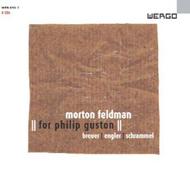 Morton Feldman - For Philip Guston | Wergo WER67012