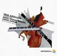 Trio Apollon play Francaix, Poulenc, Kurtag, Enescu, Matthus | Warner 2564625132