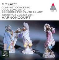 Mozart - Concertos for Clarinet, Oboe, Flute & Harp