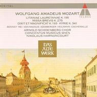 Mozart - Litaniae Lauretanae, Kyrie, Dixit et Magnificat, Missa brevis | Teldec 4509930252