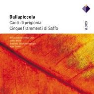 Dallapiccola - Canti di Prigionia, Cinque frammenti di Safo, etc | Warner - Apex 8573892302