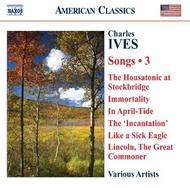 Ives - Complete Songs Vol.3 | Naxos - American Classics 8559271
