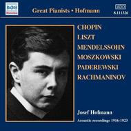 Great Pianists: Josef Hofmann (Acoustic Recordings 1916-23) | Naxos - Historical 8111326